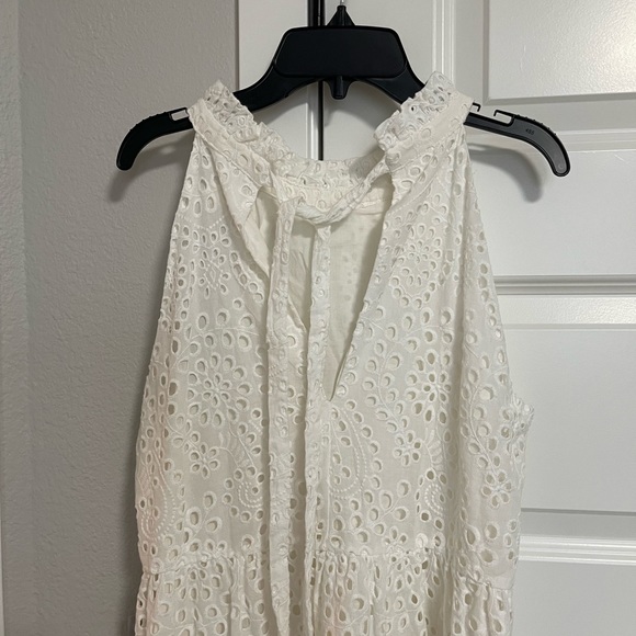 Eliza J White Eyelet Dress - Picture 5 of 5